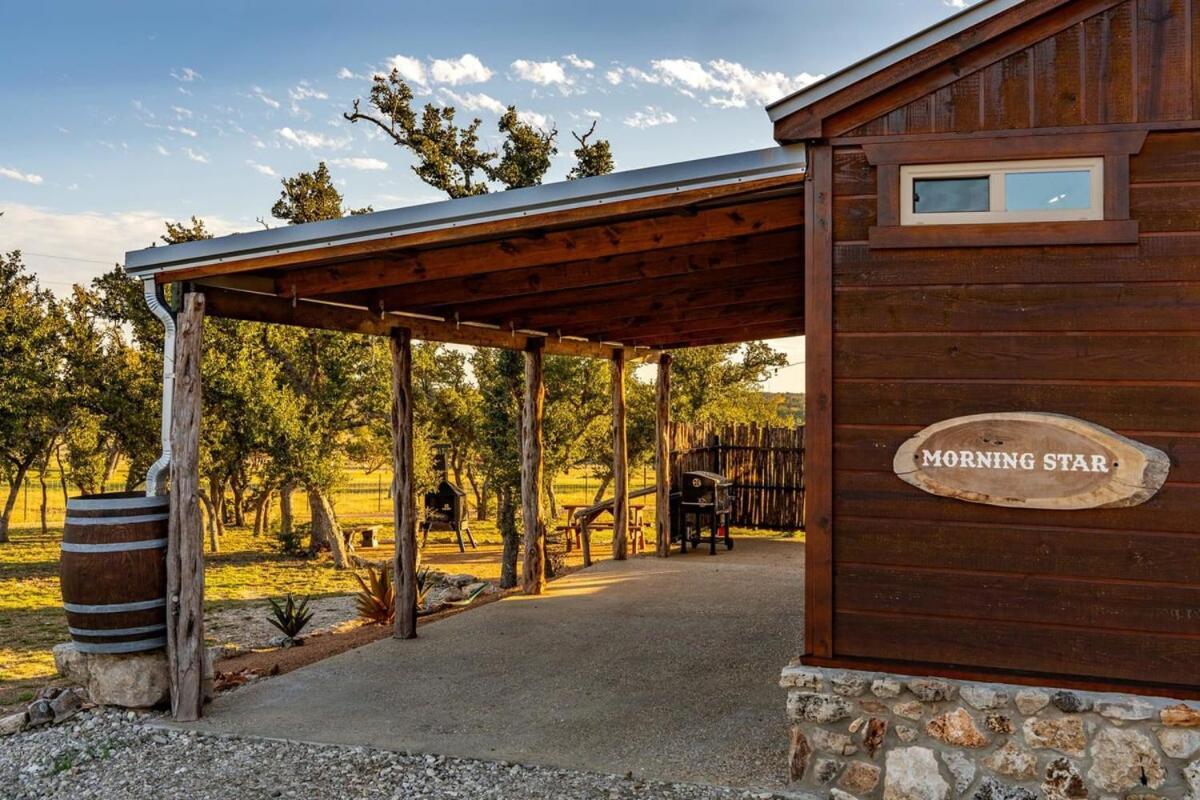 Rockin' R - Morning Star Cabin Fredericksburg Luaran gambar
